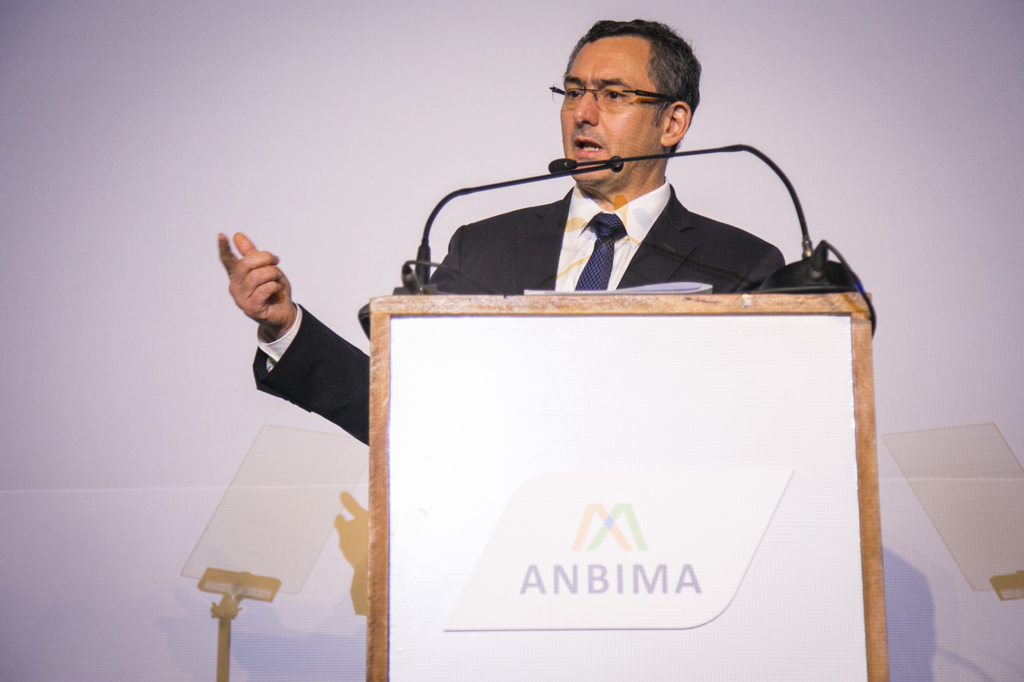 Ministro da Fazenda, Eduardo Guardia, na posse da nova Diretoria da ANBIMA