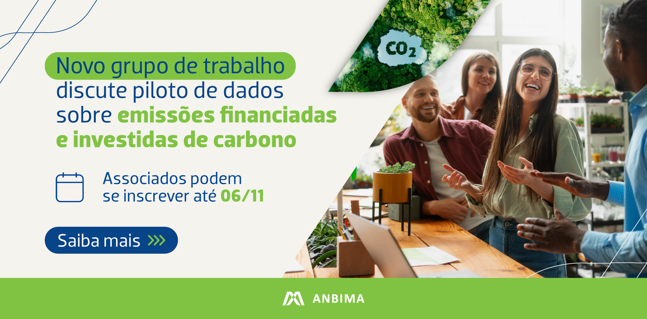 Inscrições no GT de dados ESG