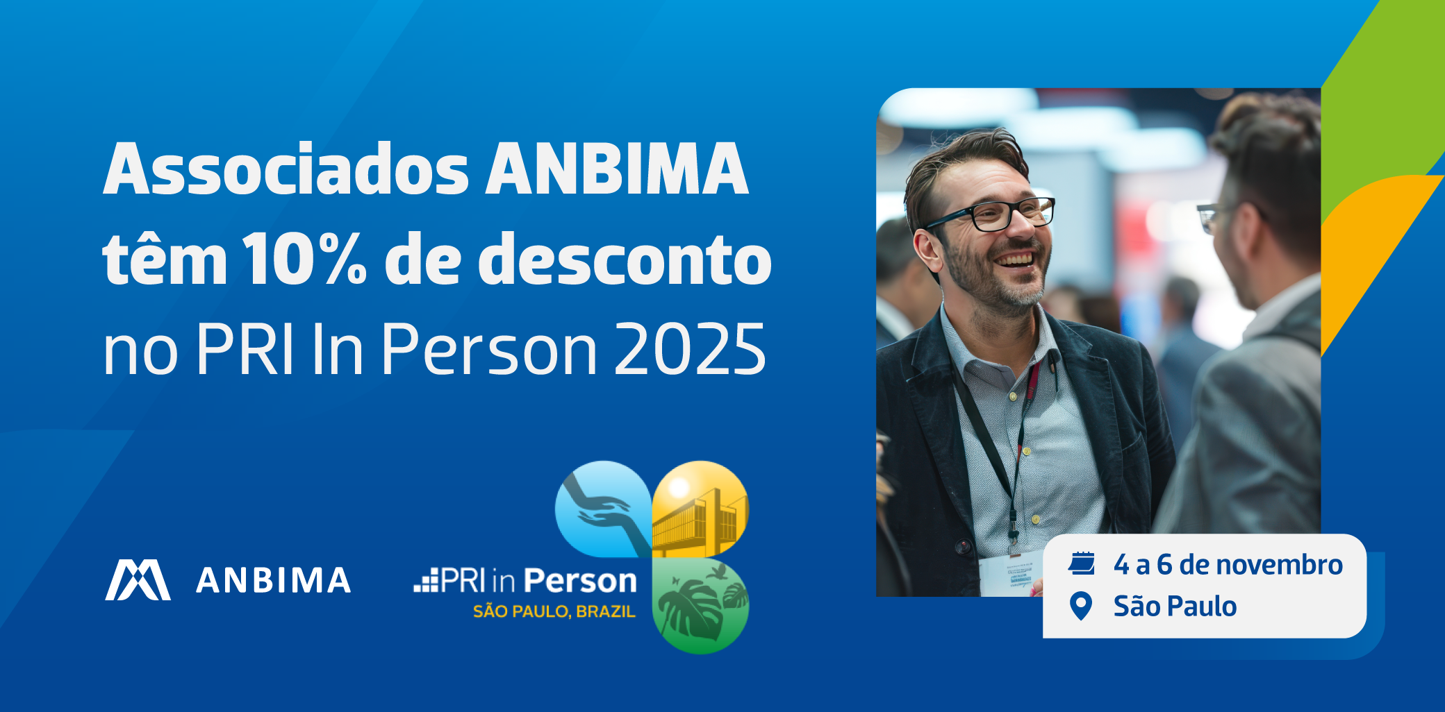 PRI In Person - desconto ANBIMA