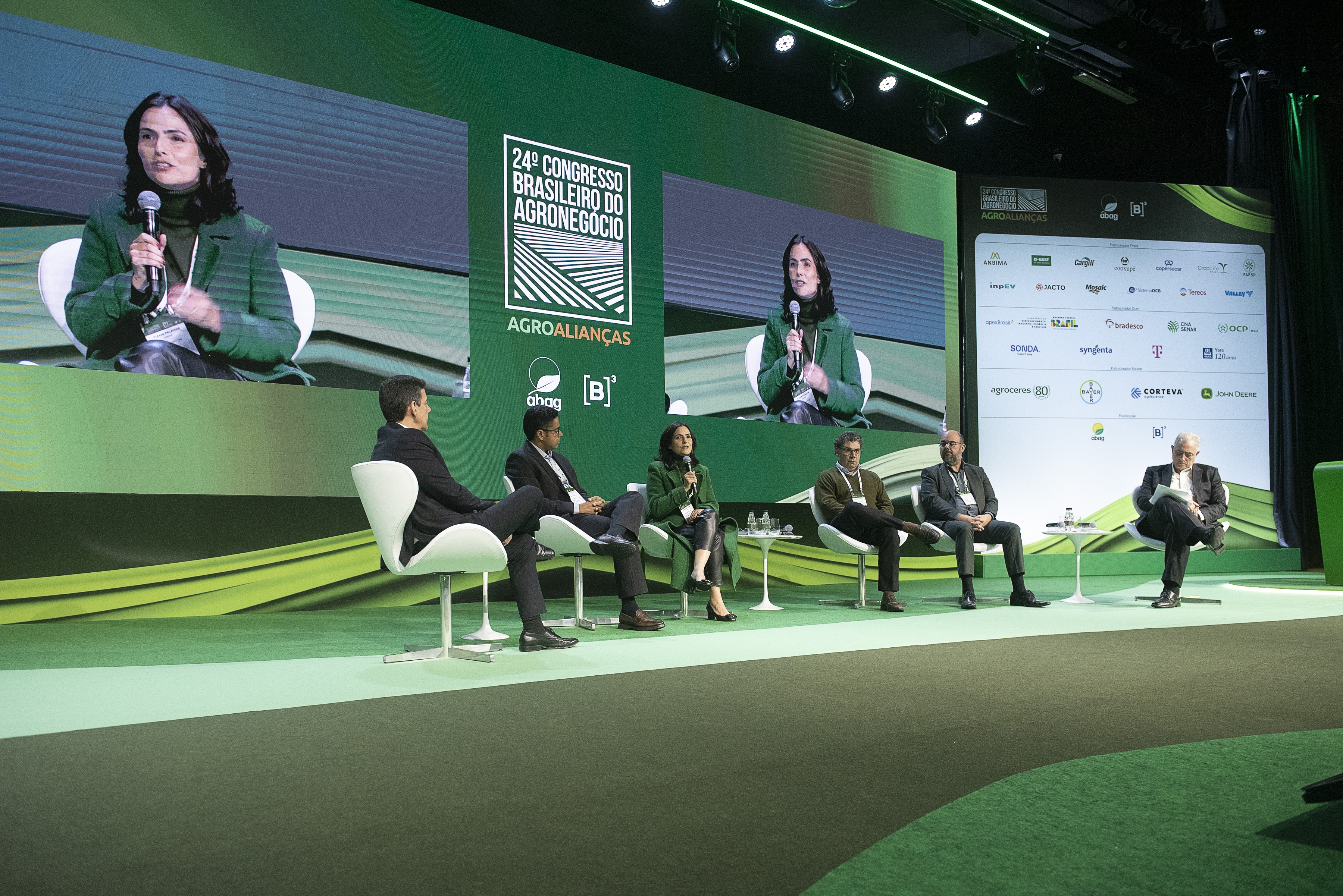 Flavia Palacios no congresso da ABAG em 2025