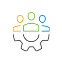 ícone do tópico finanças, controladoria, FPA e facilities