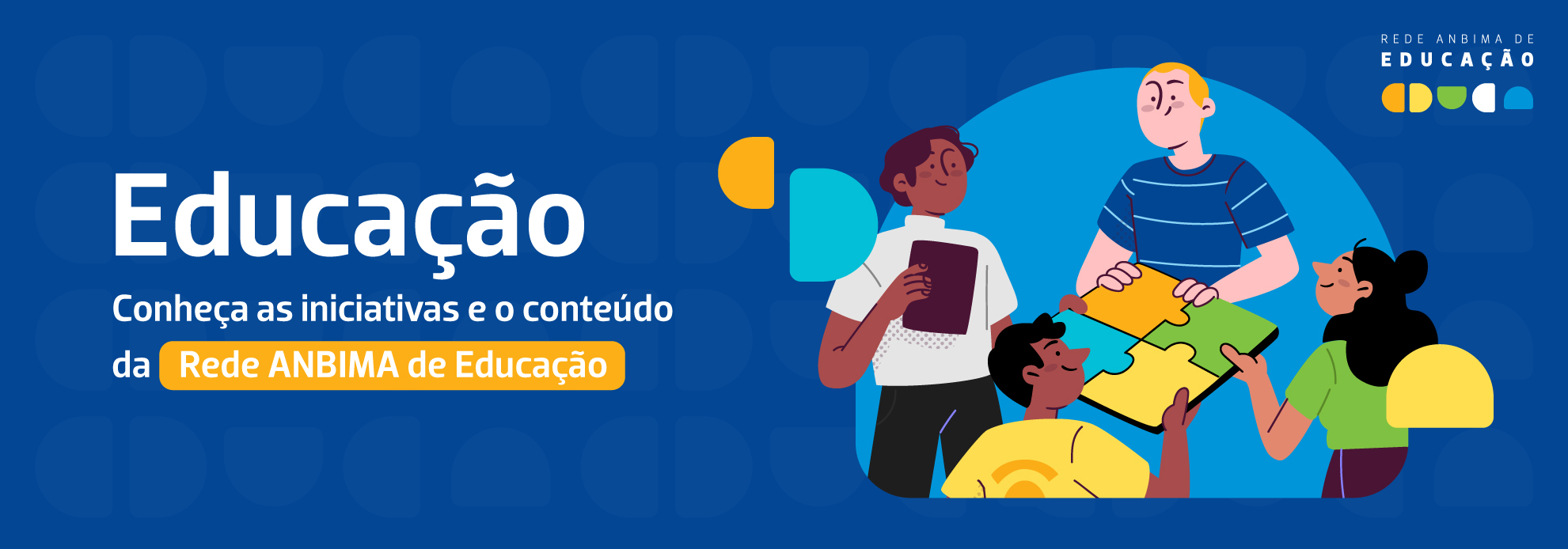 banner rede ANBIMA de educação