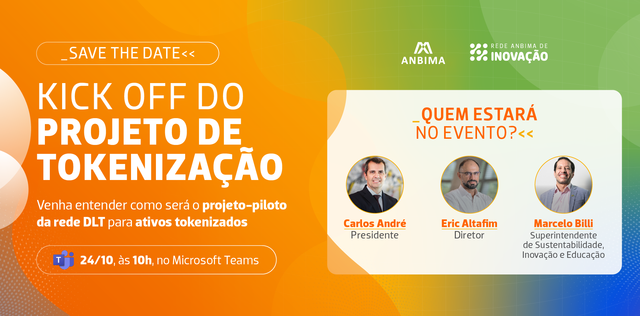 Evento tokenização
