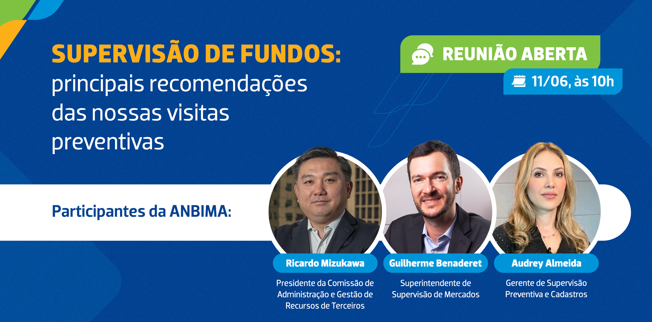 Supervisão de fundos: principais achados das nossas visitas preventivas