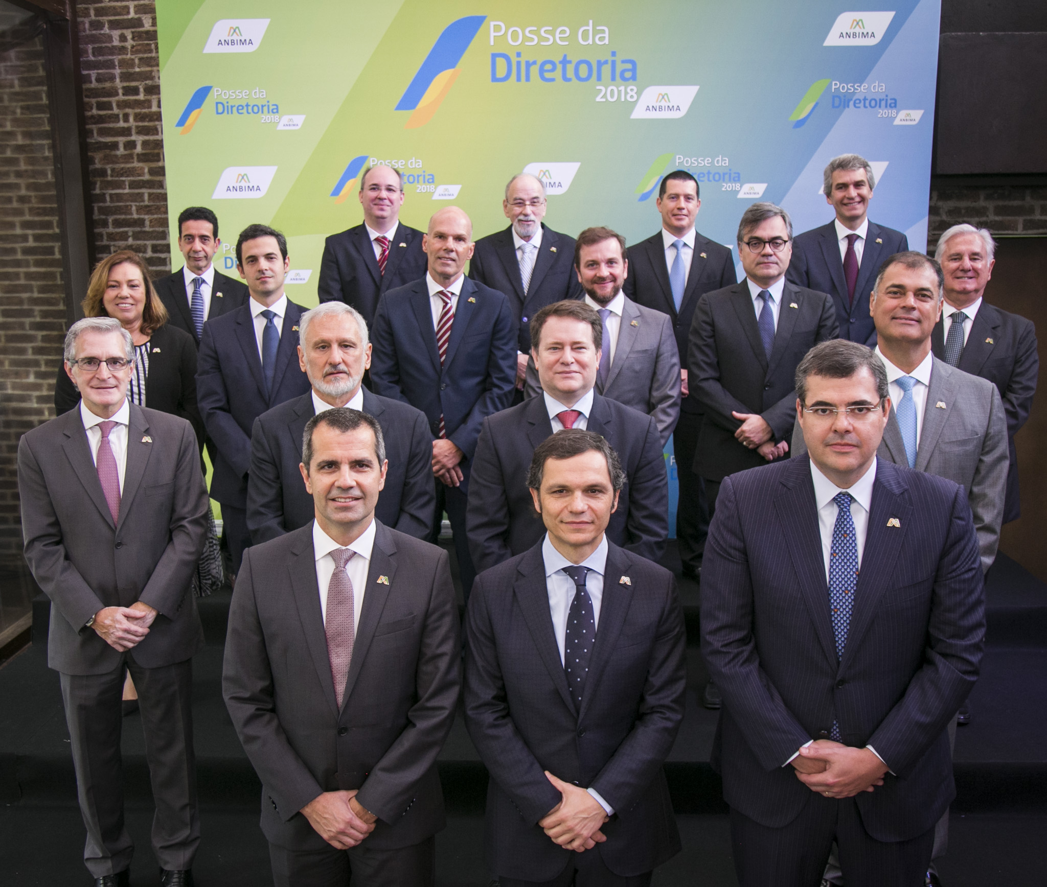 Diretoria da ANBIMA tomou posse em São Paulo.