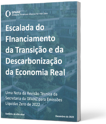 Escalada do financiamento da transição e da descarbonização da economia real