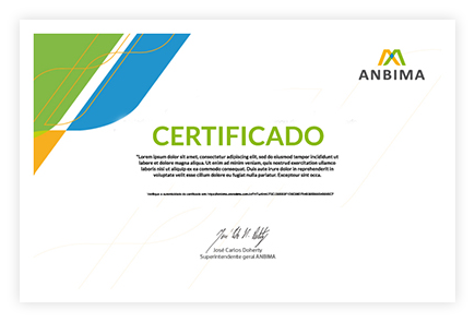 Certificado ANBIMA